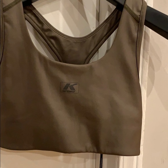 Kith Tops - Olive color sports bra